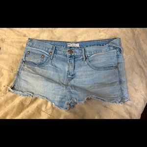 Free People Denim Shorts